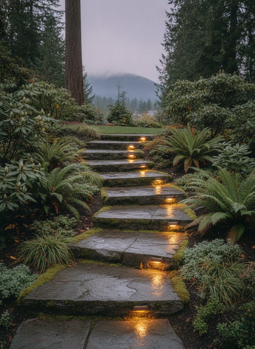 Steps and pathway lighting